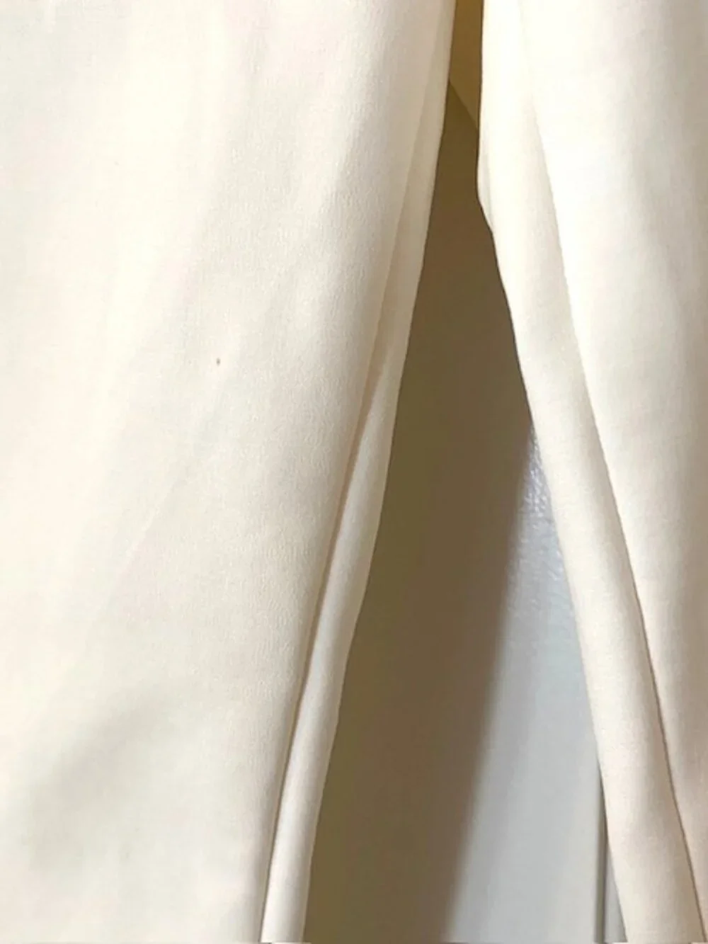 Tory Burch Vanner Pants Women's Cropped Ankle Cream Size 2